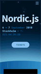 Mobile Screenshot of nordicjs.com